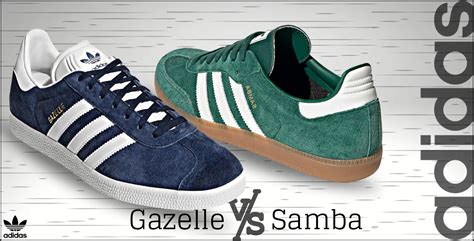 adidas samba gazelle damen|adidas gazelle vs samba shoes.